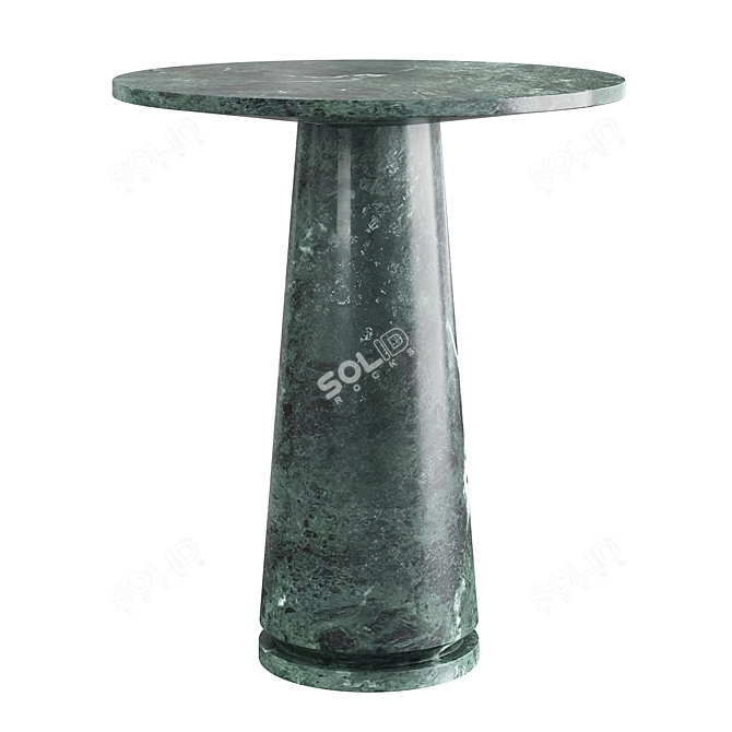 Elegant Telma Accent Table 3D model image 3