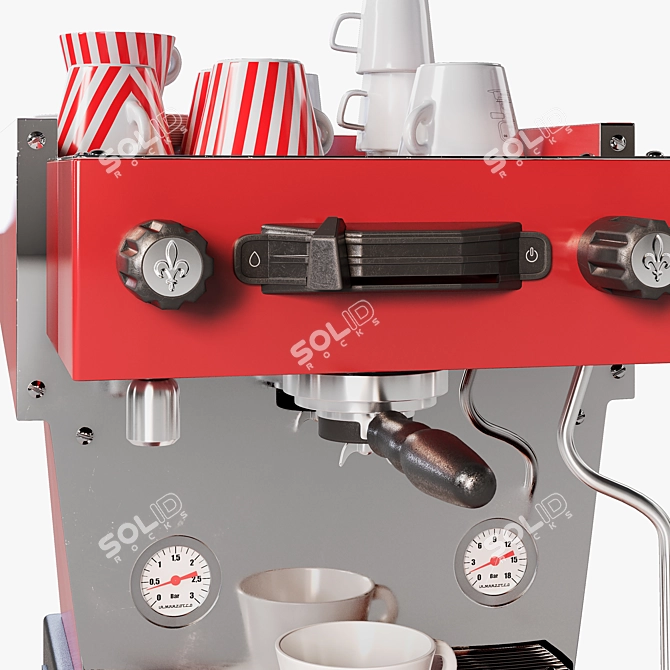 Color-Changing La Marzocco Espresso 3D model image 3