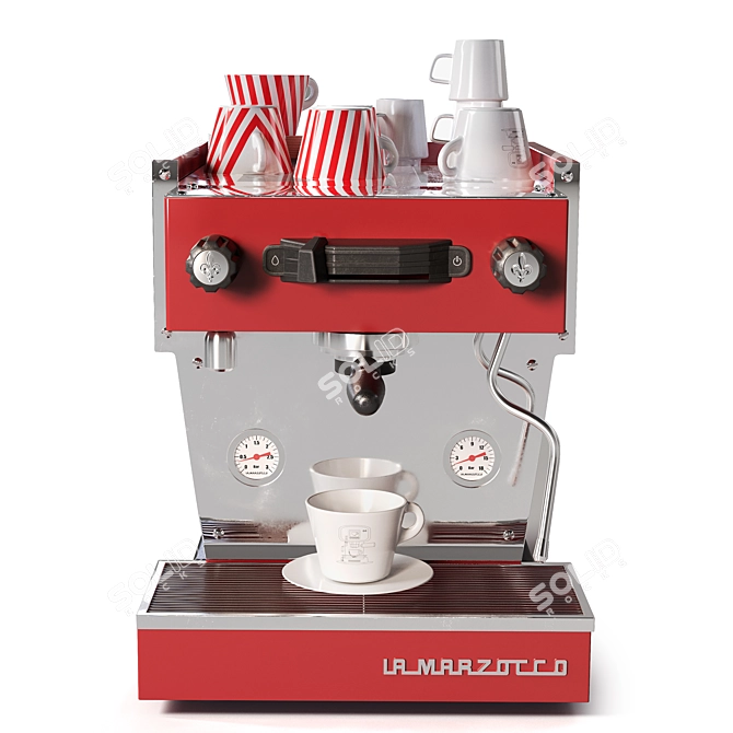 Color-Changing La Marzocco Espresso 3D model image 8