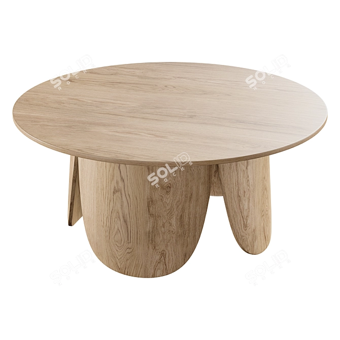 Bolia Peyote Modern Coffee Table 3D model image 3