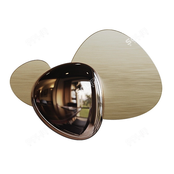 Modern Wall Sconce Lighting Fixture 3D model image 1