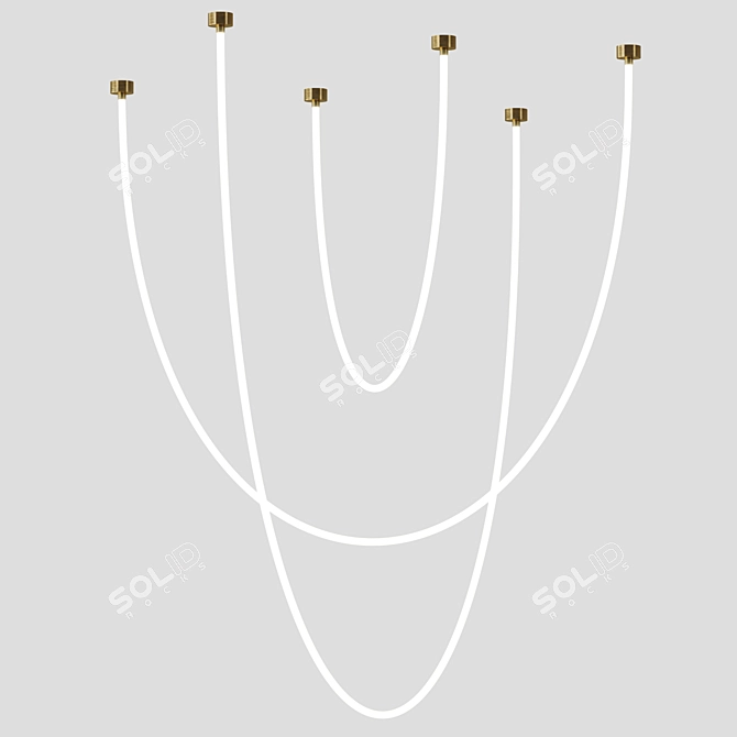 Optic Dimensional Millimeter Lamps 3D model image 2