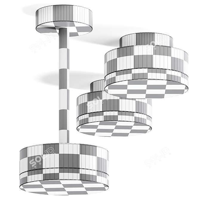 Gibas Dot 168.71 Ceiling Lamp 3D model image 3