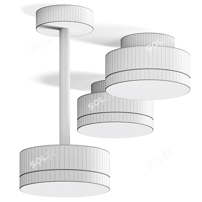 Gibas Dot 168.71 Ceiling Lamp 3D model image 4