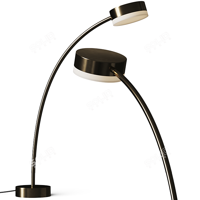 Modern Unisex Gibas Table Lamp 3D model image 1