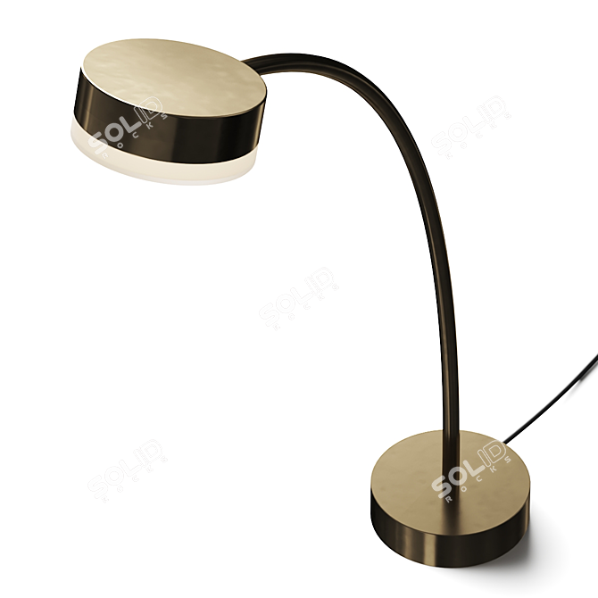 Modern Unisex Gibas Table Lamp 3D model image 2