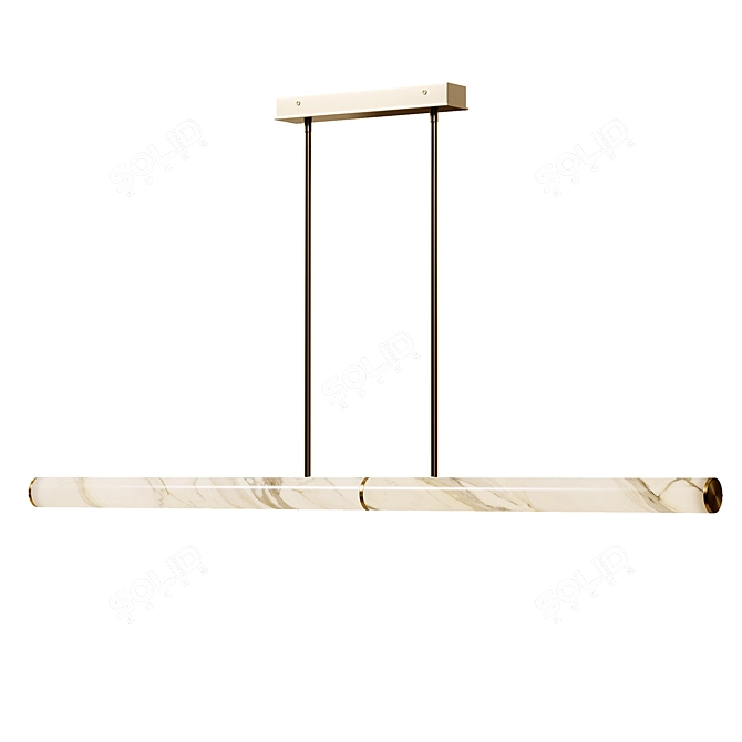 Contemporary Pendant Lighting Fixture 3D model image 2