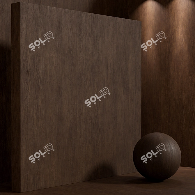 Aged Wood Seamless Texture Collection 3D model image 6