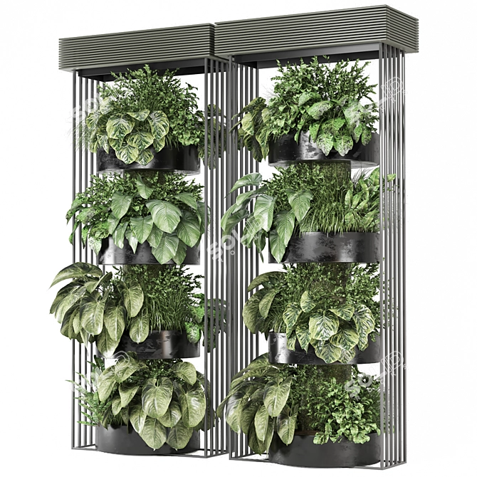 Exquisite Indoor Plants Collection 3D model image 6