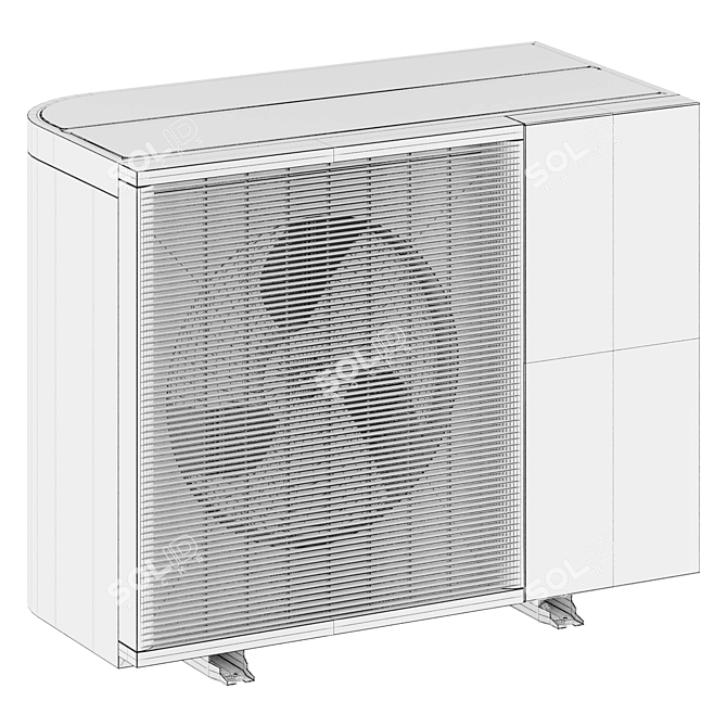 Samsung Heat Pump Solution 3D model image 4