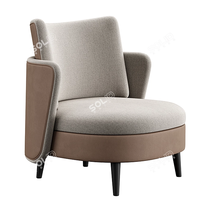 Ched Konyshev Armchair 3D model image 1