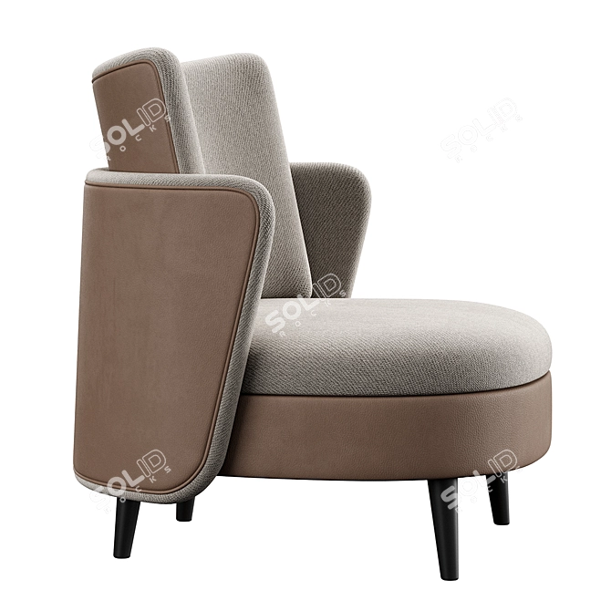Ched Konyshev Armchair 3D model image 2