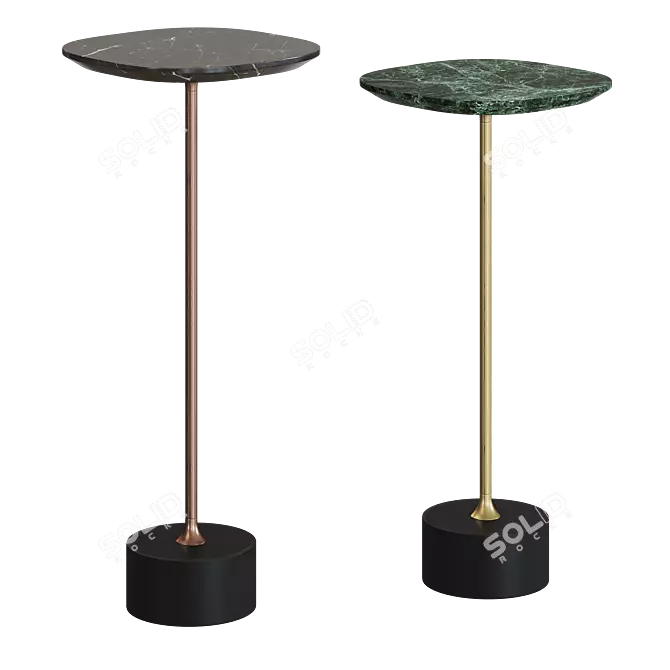 MUSE Square Coffee Tables BORK 3D model image 1