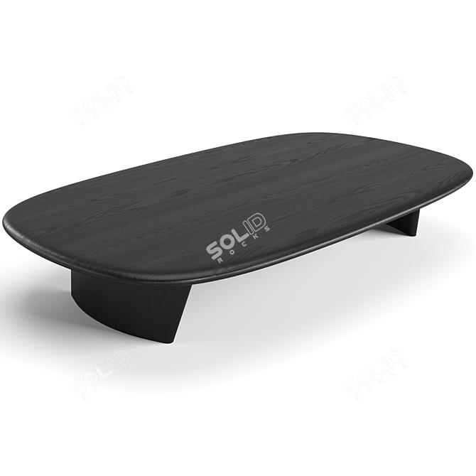 Sleek Minotti Anish Coffee Tables 3D model image 2