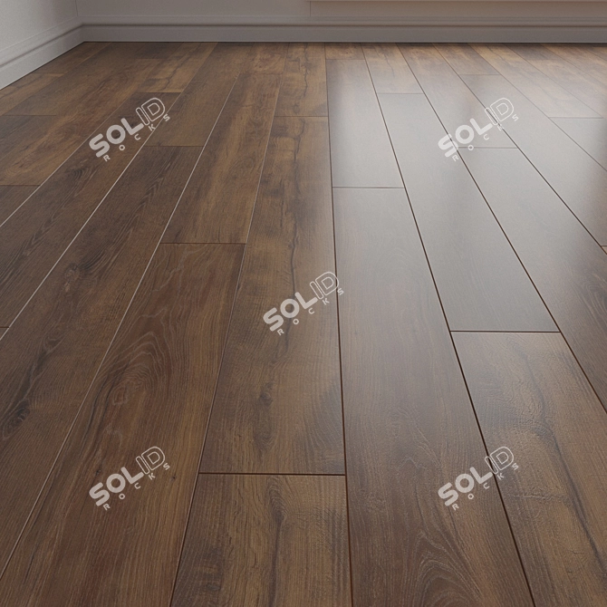 Versatile 3D Parquet Flooring Texture 3D model image 1