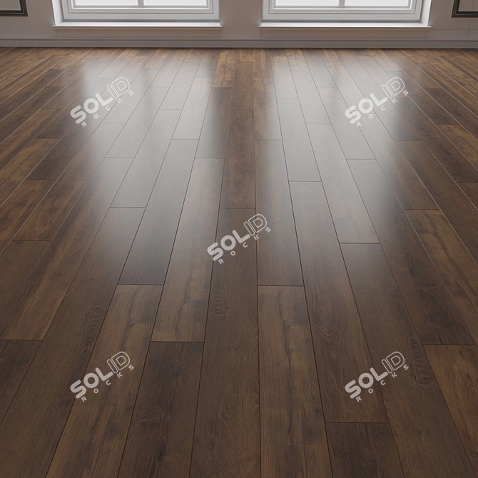 Versatile 3D Parquet Flooring Texture 3D model image 3