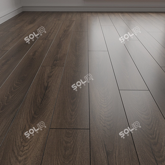 Premium Wood Floor Texture Pack 3D model image 1