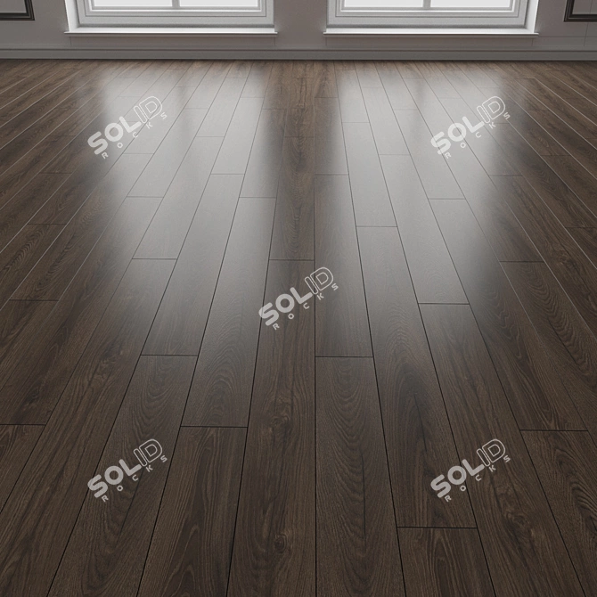Premium Wood Floor Texture Pack 3D model image 3