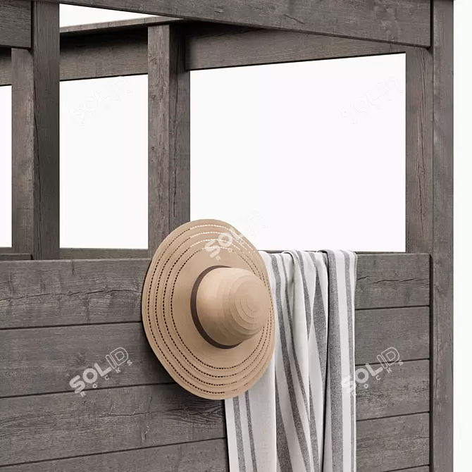 Corona Outdoor Shower Unit 3D model image 6