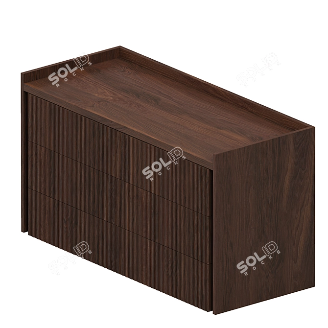 Revo Night Dresser: Dynamic Elegance 3D model image 2