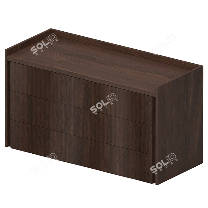 Revo Night Dresser: Dynamic Elegance 3D model image 6