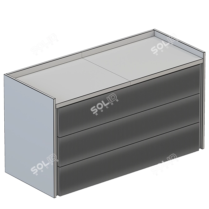 Revo Night Dresser: Dynamic Elegance 3D model image 10