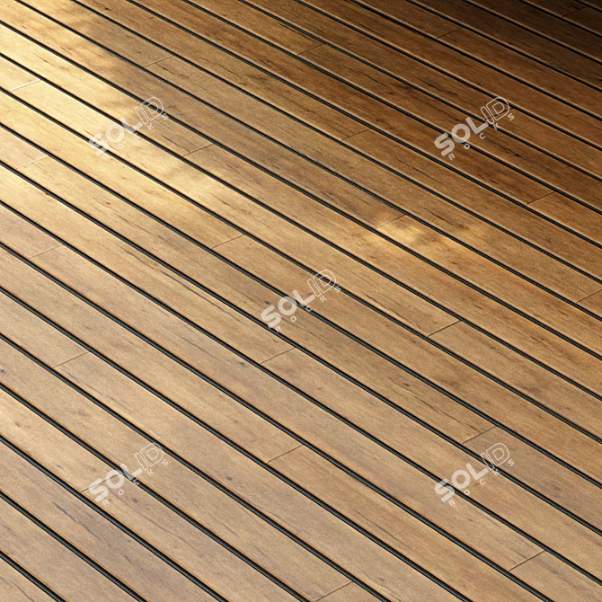  Seamless Parquet PBR Wooden Textures 3D model image 3