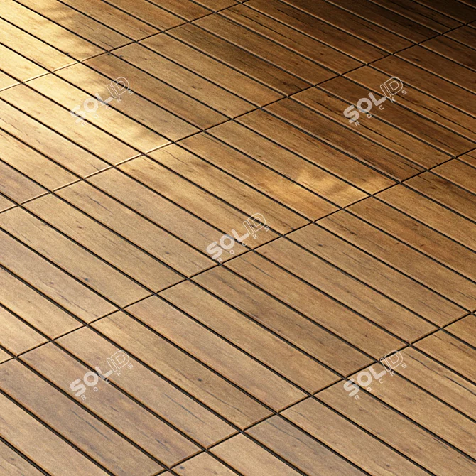  Seamless Parquet PBR Wooden Textures 3D model image 5