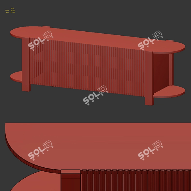 Fortra Media Unit by Article 3D model image 4