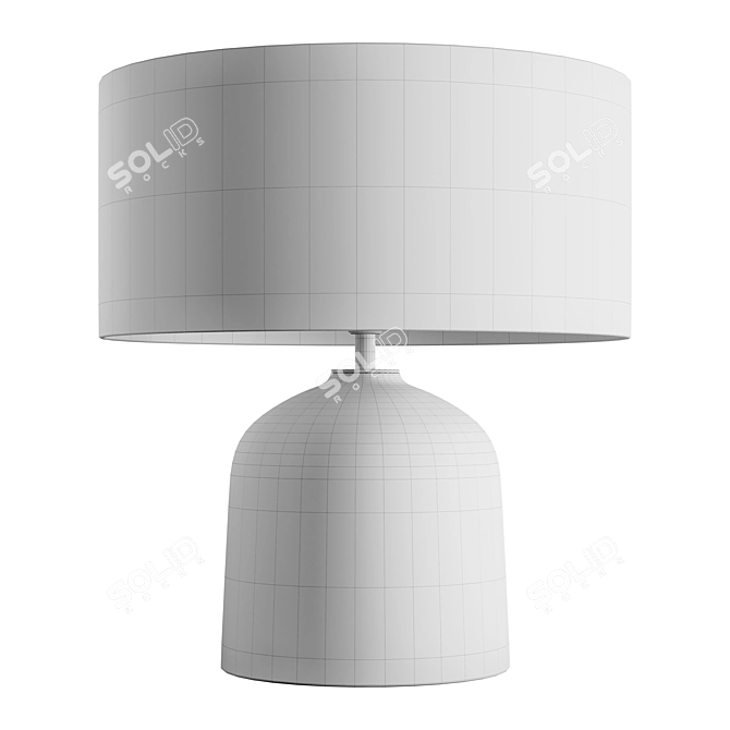 Zara Table Lamp Terra Cotta 3D model image 4