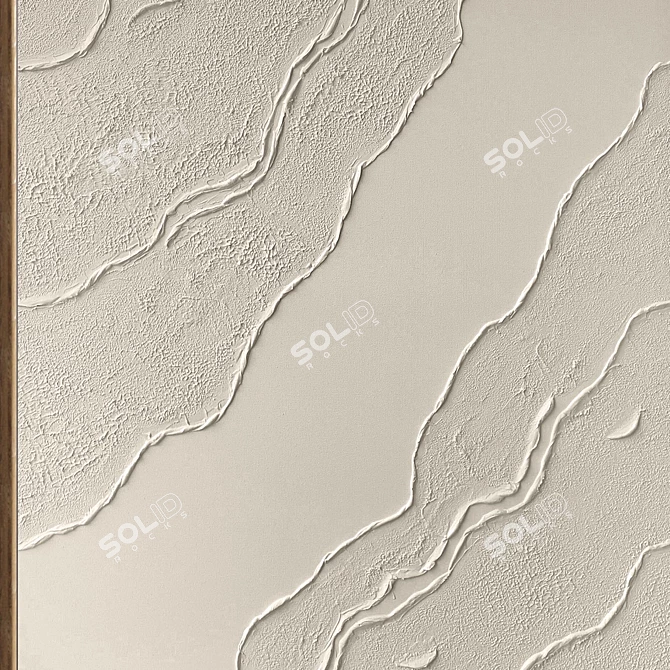 Plaster Duo Frame Set 589 3D model image 3