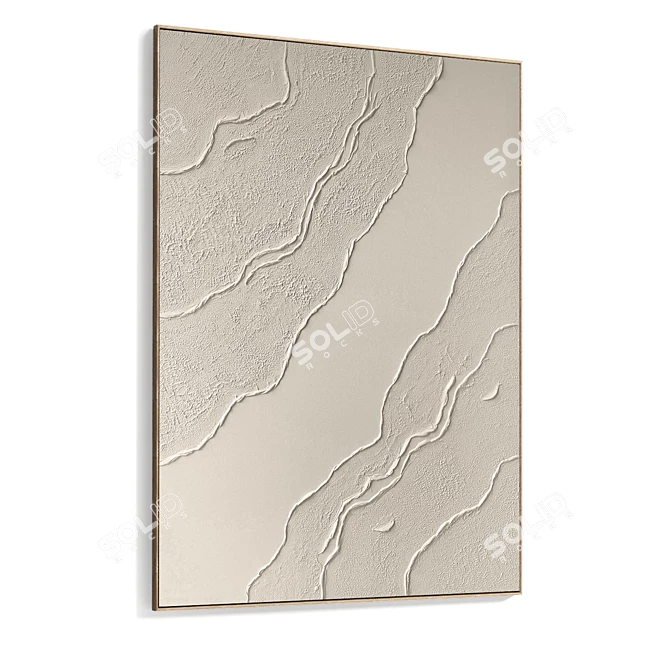 Plaster Duo Frame Set 589 3D model image 5