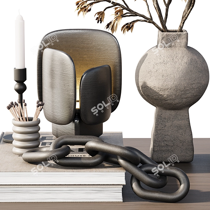 Modern Decorative Set 3D Models 3D model image 3