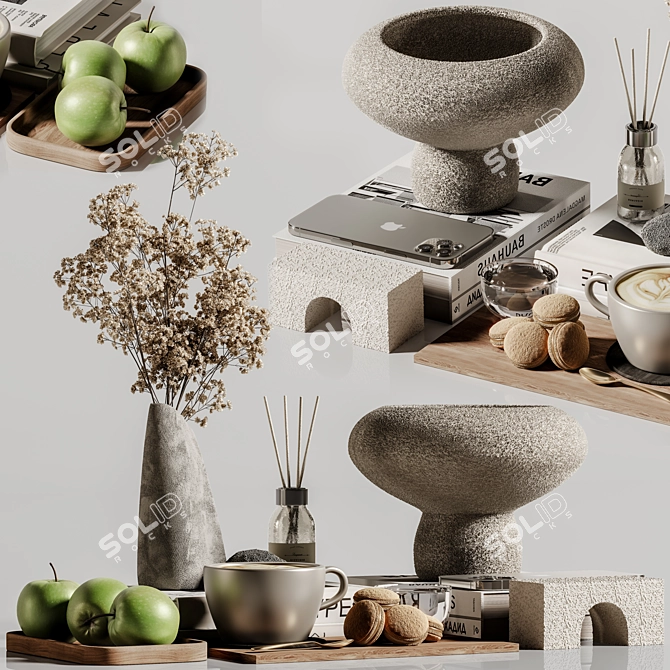 Elegant Decor Set 3D Models 3D model image 4