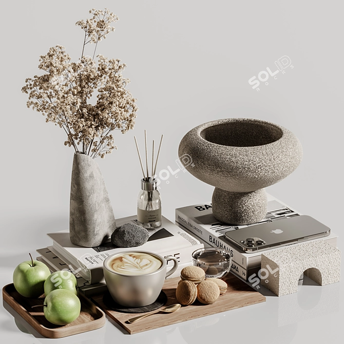 Elegant Decor Set 3D Models 3D model image 9