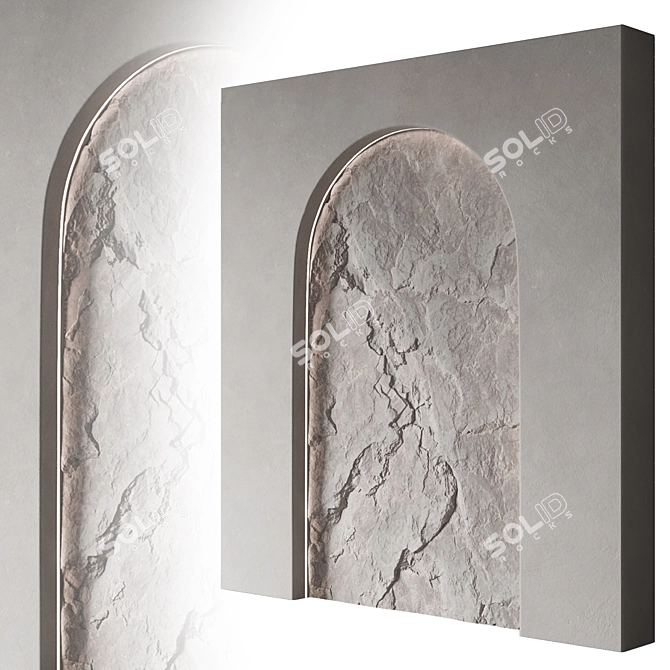 Russian Arch Set With Displacement 3D model image 8