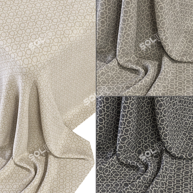 Tokyo Fabric Collection №24 3D model image 1