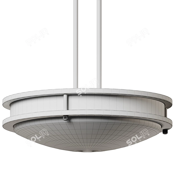 Modern Classic Solero LED Light 3D model image 5