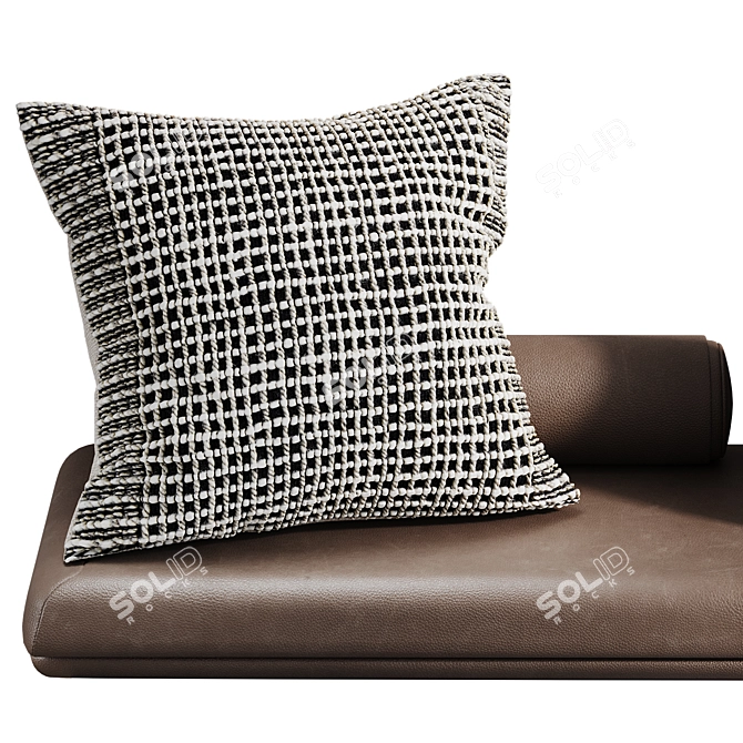 Decorative Pillow Set for Home 3D model image 3