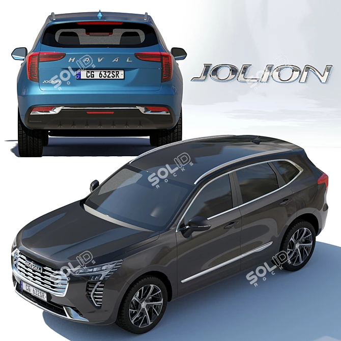 Haval Jolion 3D Models Collection 3D model image 5