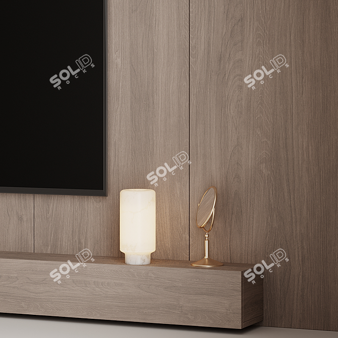 X-Form TV Wall Unit Customized 3D model image 4