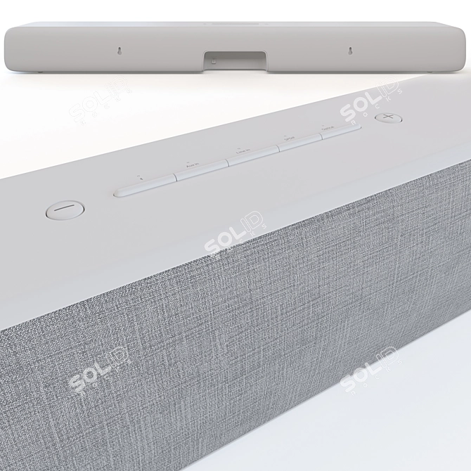 Xiaomi Mi TV Soundbar 3D model image 8