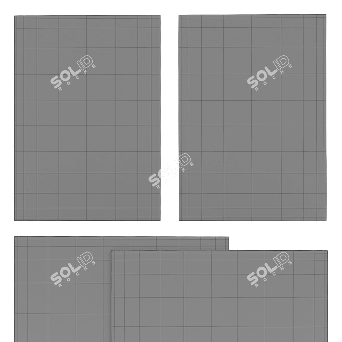 Denim Forest Rug | 3Ds Max 3D model image 2