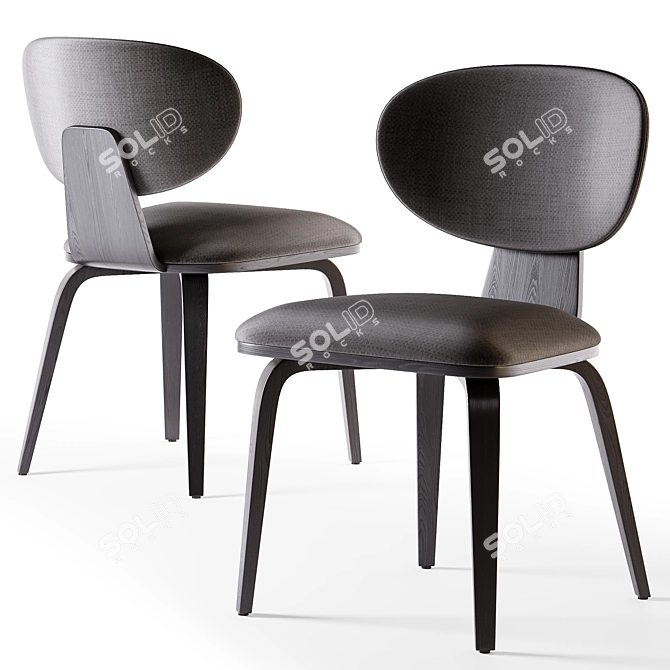 Modern OLOS Chair Render Model 3D model image 1