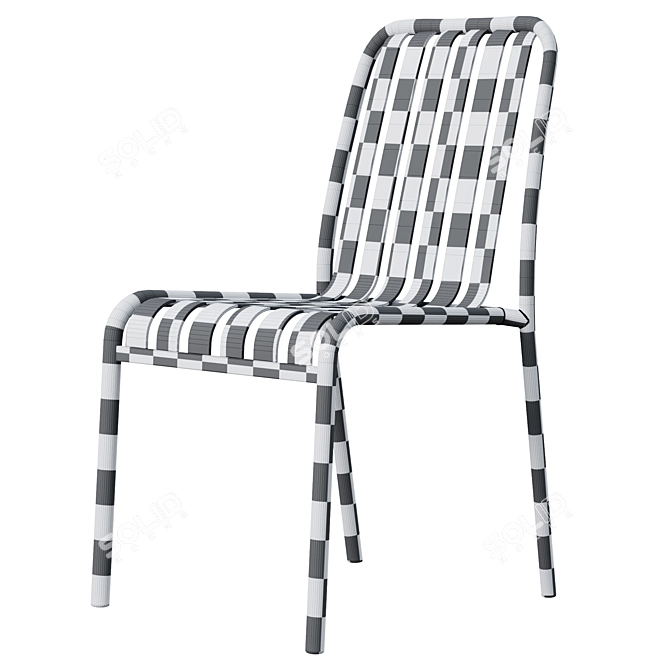 Modern Industrial Lucy Seating Furniture 3D model image 7