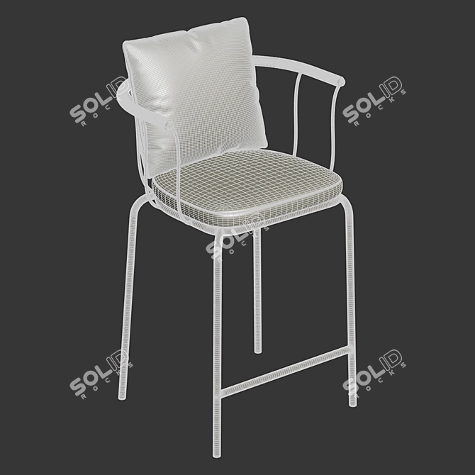 Seamless Textured 3D Furniture Model 3D model image 2