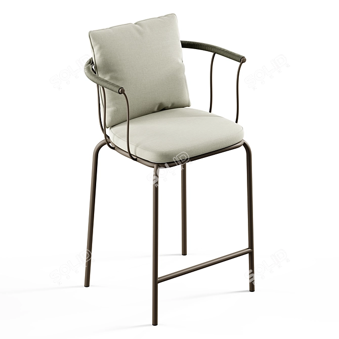 Seamless Textured 3D Furniture Model 3D model image 4