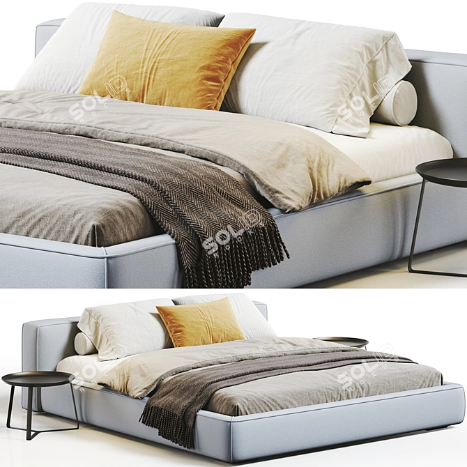 Froggy Loft Bed Molded Unit 3D model image 1