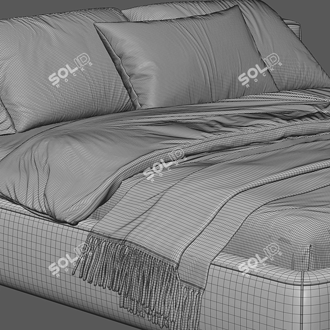 Froggy Loft Bed Molded Unit 3D model image 3