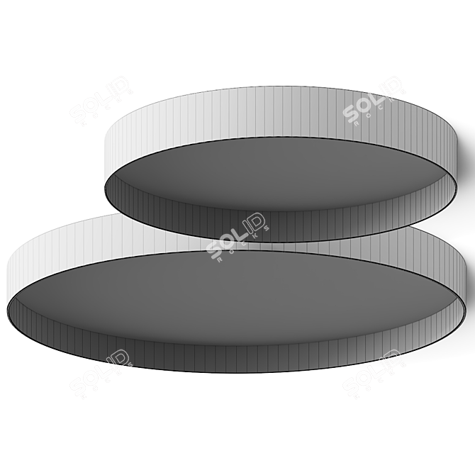 Modern Vibia Ceiling Lamp Design 3D model image 4